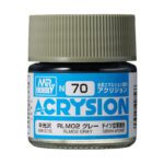 สีอะคริลิค MR.ACRYSION N-70 RLM02 GRAY - N-70