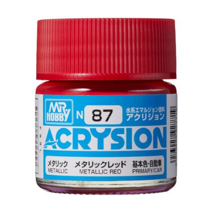 สีอะคริลิคเมทัลลิคแดง N-87 - N-87