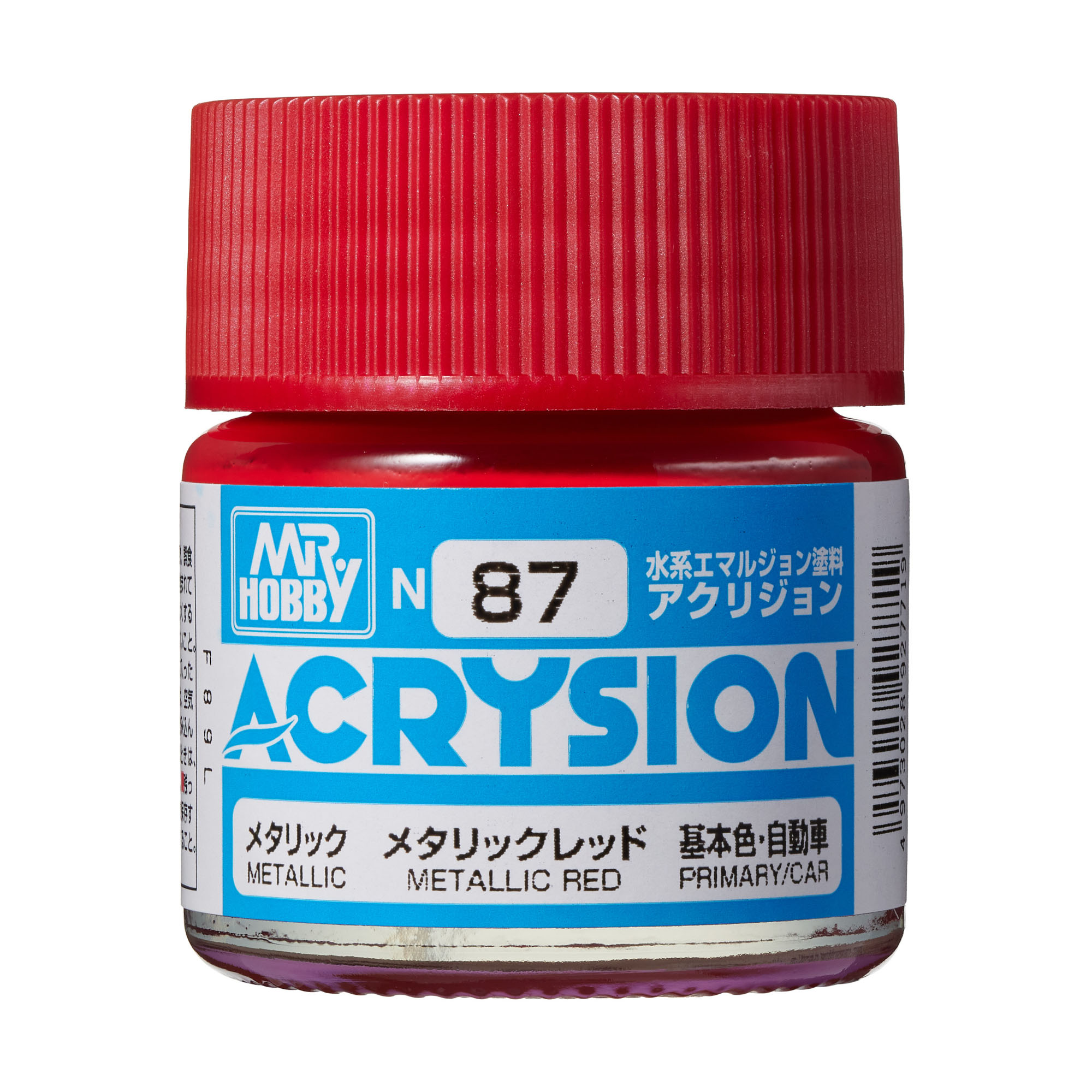 N-087 สีอะคริลิคเมทัลลิคแดง N-87 - N-87
