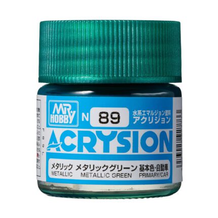 สีอะคริลิค N-89 เขียวเมทัลลิค - N-89