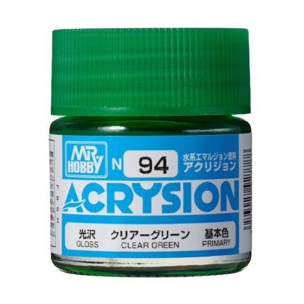 สีอะคริลิคใสเขียว N-94 - N-94