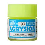 สีอะคริลิค N-97 สีเหลืองเรืองแสง - N-97
