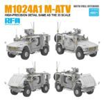Rye Field Model (RFM) 1/48 M1240A1 M-ATV MRAP w/Full Interior (RFM4801) - RFM4801