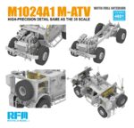 Rye Field Model (RFM) 1/48 M1240A1 M-ATV MRAP w/Full Interior (RFM4801) - RFM4801
