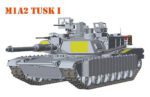 Rye Field Model 1/35 M1A1/M1A2 Tusk w/workable track links (RFM5004) - RFM5004