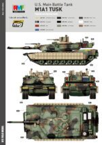 Rye Field Model 1/35 M1A1/M1A2 Tusk w/workable track links (RFM5004) - RFM5004