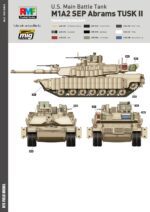 Rye Field Model 1/35 M1A1/M1A2 Tusk w/workable track links (RFM5004) - RFM5004