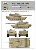 Rye Field Model (RFM) 1/35 M1A1 Abrams (RFM5006) - RFM5006