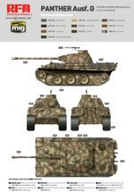 Rye Field Model 1/35 Panther Ausf.G Early/Late Production w/Workable Track Links (RFM5018) - RFM5018