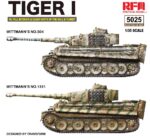 Rye Field Model 1/35 Tiger I Early Production (RFM5025) - RFM5025