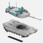 Rye Field Model 1/35 M1A2 SEP V2 Abrams (RFM5029) - RFM5029