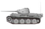Rye Field Model 1/35 Pz.kpfw.VI Ausf.b (vk36.01) w/workable track links (RFM5036) - RFM5036