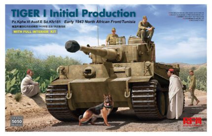 Rye Field Model 1/35 Tiger I Initial Production Early 1943 w/full Interior (RFM5050) - RFM5050