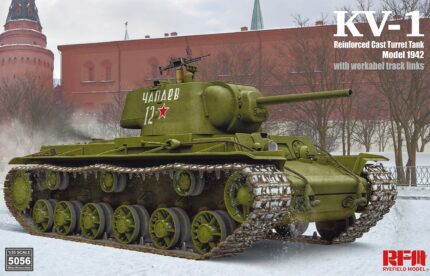 Rye Field Model (RFM) 1/35 KV-1 Reinforced Cast Turret Tank Model 1942 (RFM5056) - RFM5056