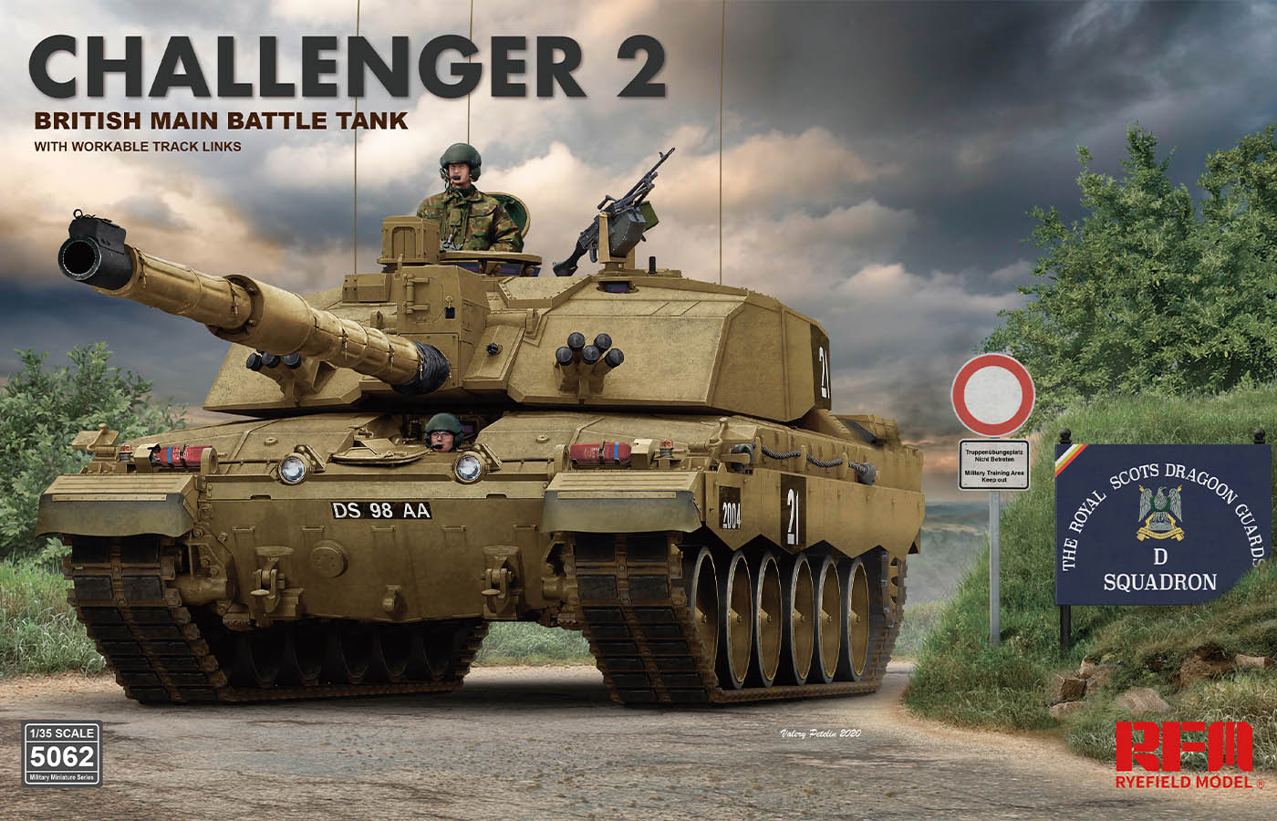 RFM5062_1 Rye Field Model 1/35 Challenger 2 (RFM5062) - RFM5062