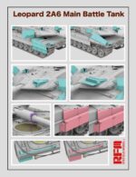 Rye Field Model 1/35 Leopard 2A6 Main Battle Tank (RFM5065) - RFM5065
