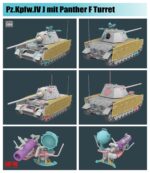 Rye Field Model 1/35 Pz.Kpfw.IV J mit Panther F Turret (RFM5068) - RFM5068
