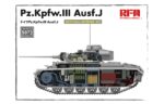 Rye Field Model 1/35 Pz. Kpfw. III Ausf. J w/full interior (RFM5072) - RFM5072
