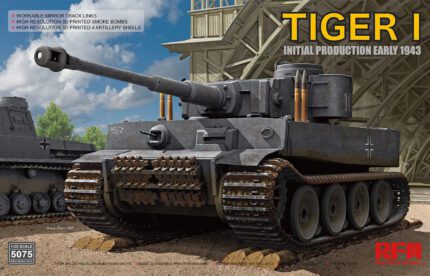 Rye Field Model 1/35 Tiger I 100# Initial Production Early 1943 (RFM5075) - RFM5075