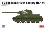 Rye Field Model 1/35 T-34/85 Model 1944 Factory No.174 (RFM5079) - RFM5079
