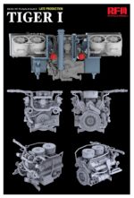 Rye Field Model 1/35 Tiger I Late Production Zimmerit & Full Interior (RFM5080) - RFM5080
