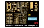 Rye Field Model (RFM) 1/35 T-34/85 Model 1944 Factory No.183 (RFM5083) - RFM5083