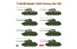 Rye Field Model (RFM) 1/35 T-34/85 Model 1944 Factory No.183 (RFM5083) - RFM5083