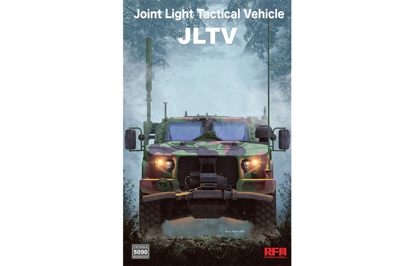 RFM5090_1 Rye Field Model 1/35 JLTV (Joint Light Tactical Vehicle) (RFM5090) - RFM5090
