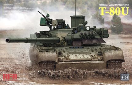 Rye Field Model (RFM) 1/35 T-80U (RFM5105) - RFM5105