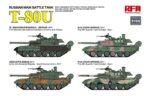 Rye Field Model (RFM) 1/35 T-80U (RFM5105) - RFM5105
