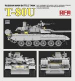 Rye Field Model (RFM) 1/35 T-80U (RFM5105) - RFM5105