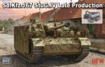 Rye Field Model 1/35 Sd.Kfz.167 StuG.IV Late Production w/Engine Workabel Tracks (RFM5111) - RFM5111