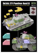 Rye Field Model 1/35 Panther G w/Night Sights / Air Defense Armor / Steel Tired (RFM5112) - RFM5112