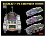 Rye Field Model 1/35 Sd.Kfz.234/4 Spahwagen w/Full Interior (RFM5118) - RFM5118
