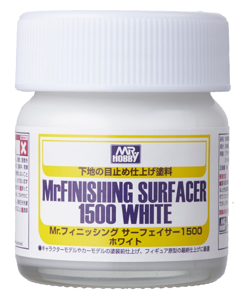 SF-291 สีรองพื้น Mr.Finishing Surfacer 1500 ขาว 40ml - SF-291