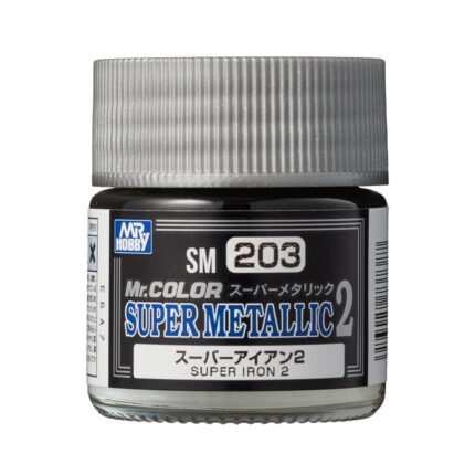 สีแลคเกอร์ MR.COLOR SM-203 SUPER IRON 2 - SM-203