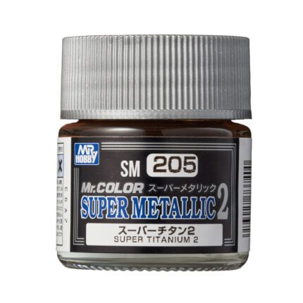 สีแลคเกอร์ MR.COLOR SM-205 SUPER TITANIUM 2 - SM-205