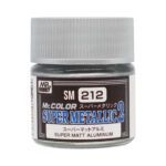 สีแลคเกอร์ Mr.Color SM-212 ซูเปอร์เมทัลลิค 2 (ซูเปอร์แมตต์อลูมิเนียม) - SM-212
