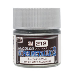 สีแลคเกอร์ Mr.Color SM-212 ซูเปอร์เมทัลลิค 2 (ซูเปอร์แมตต์อลูมิเนียม) - SM-212