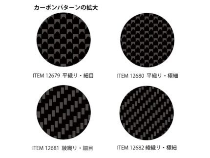 สติ๊กเกอร์ลายคาร์บอน (Plain Weave/Fine) - TA12679