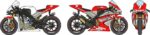 Tamiya 1/12 Yamaha YZR-M1'01 No.7/No.33 (TA14100) - TA14100
