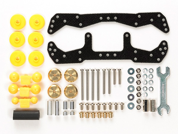 TA15476_1 Tamiya Mini 4WD Part MA Chassis Basic Tune Set (TA15476) - TA15476