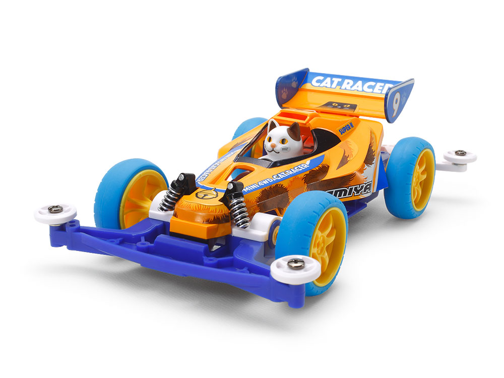 TA18090_1 Tamiya 1/32 Mini 4WD Cat Racer (TA18090) - TA18090