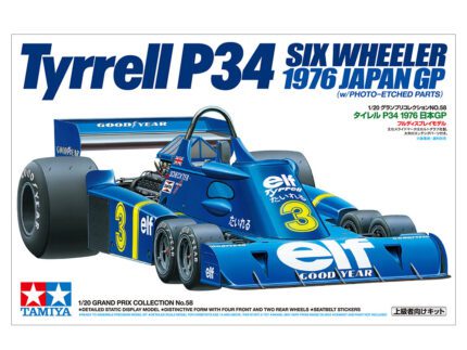 Tamiya 1/20 Tyrrell P34 Six Wheeler (TA20058) - TA20058