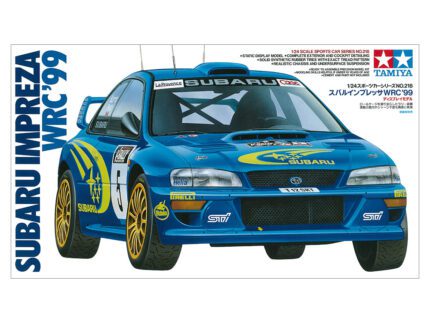 Tamiya 1/24 Subaru Impreza WRC'99 (TA24218) - TA24218
