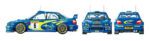Tamiya 1/24 Subaru Impreza (TA24240) - TA24240