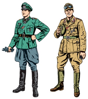 Tamiya 1/35 Africa Corps Tank Crewman (TA25154) - TA25154
