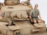 Tamiya 1/35 Panzerkampfwagen IV Ausf F & Motorcycle North Africa (TA25208) - TA25208