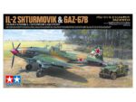 Tamiya 1/48 Ilyushin Il-2 Sturmovik & Gaz-67B Set (TA25212) - TA25212
