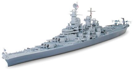 Tamiya 1/700 U.S. Navy Battleship BB-63 Missouri (TA31613) - TA31613